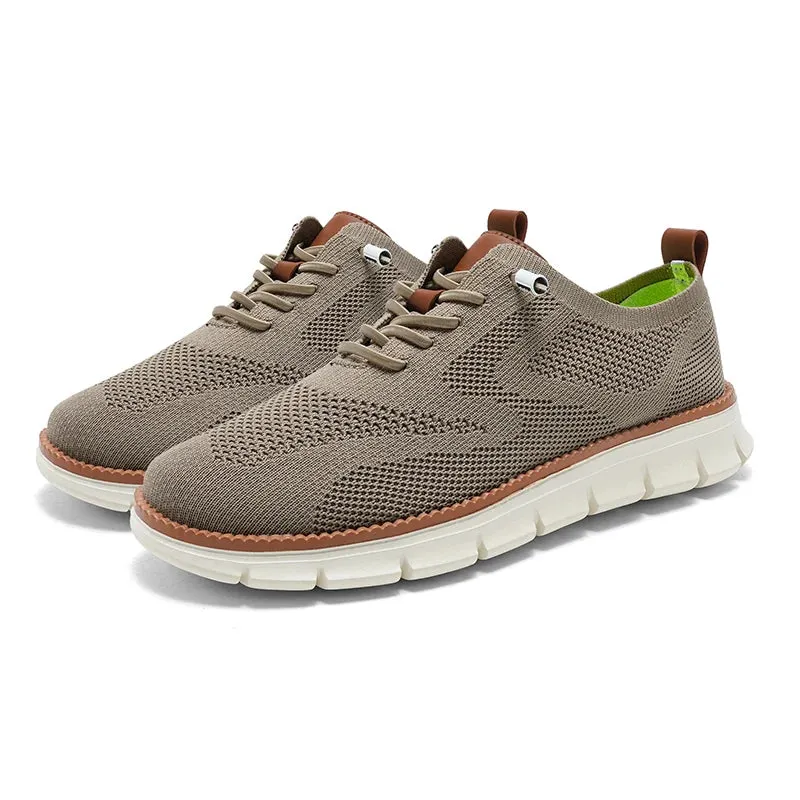 AirWave Woven Men’s Loafers – Ultra-Lightweight Mesh Summer Shoes for Effortless Walking