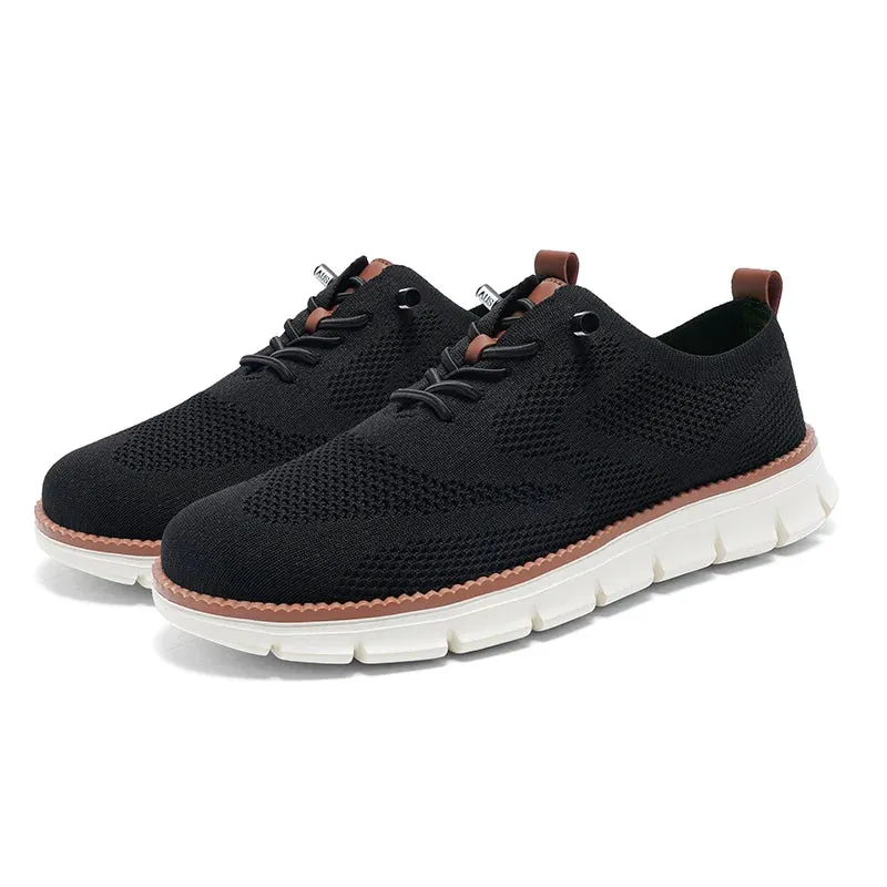 AirWave Woven Men’s Loafers – Ultra-Lightweight Mesh Summer Shoes for Effortless Walking