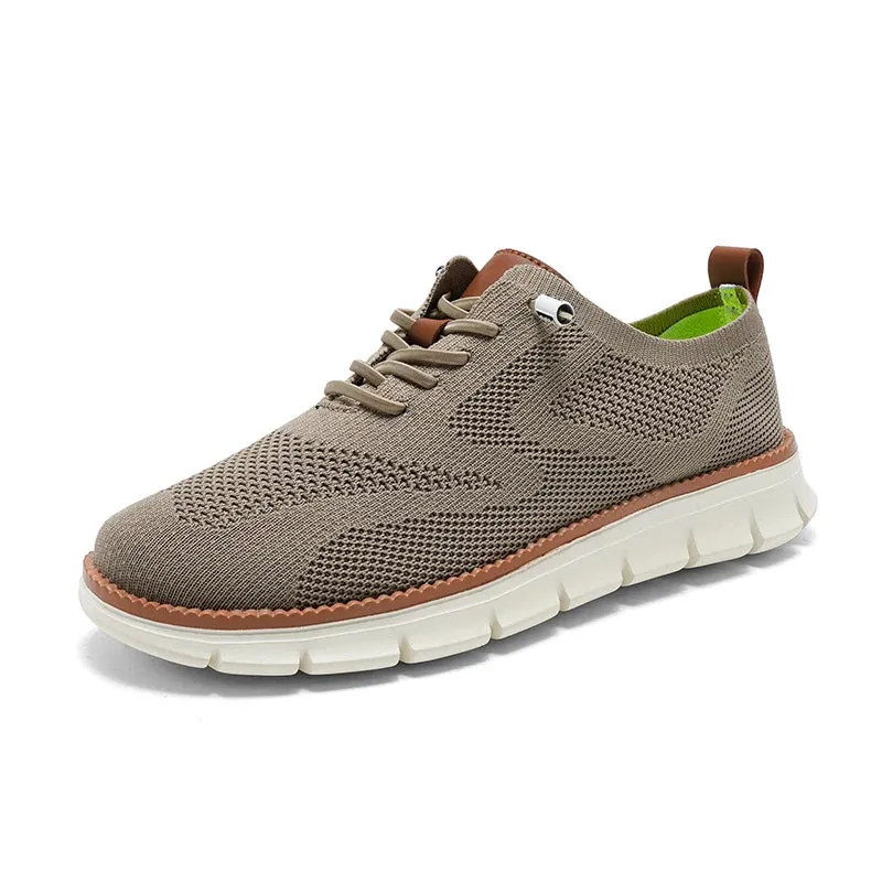AirWave Woven Men’s Loafers – Ultra-Lightweight Mesh Summer Shoes for Effortless Walking