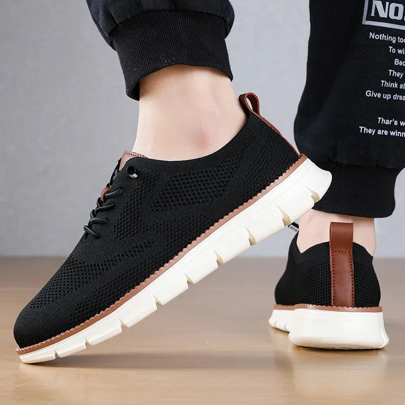 AirWave Woven Men’s Loafers – Ultra-Lightweight Mesh Summer Shoes for Effortless Walking