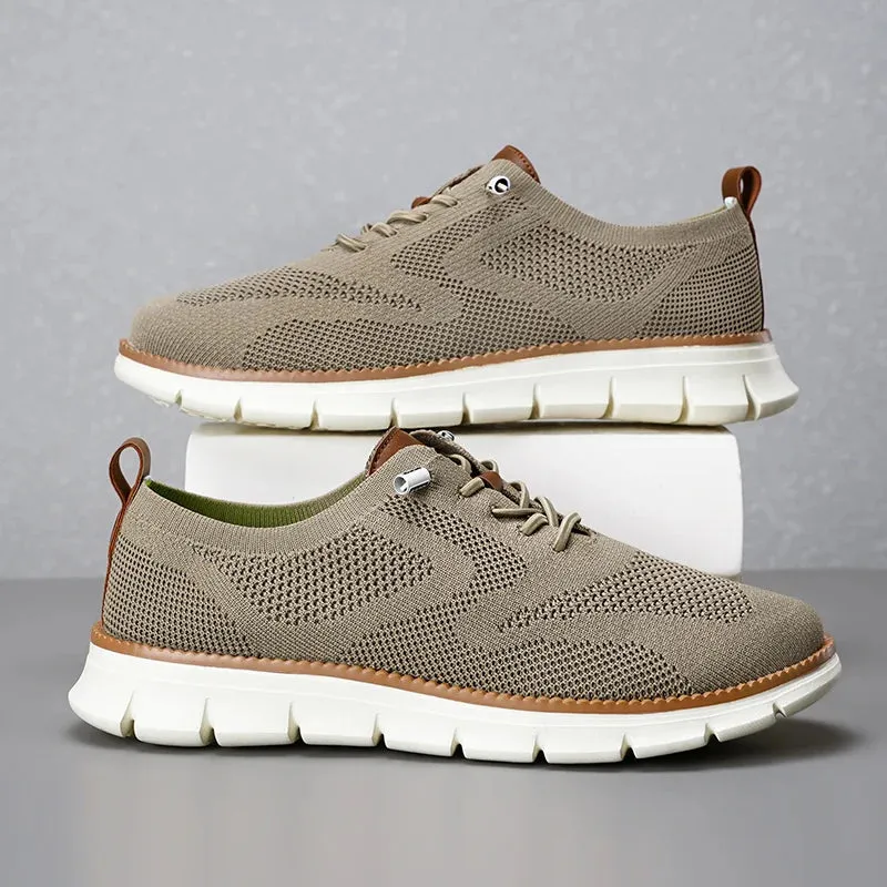 AirWave Woven Men’s Loafers – Ultra-Lightweight Mesh Summer Shoes for Effortless Walking