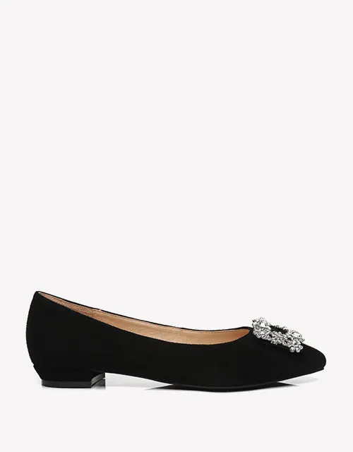 Australian Shepherd AS UGG Women Leather Ballet Flats Isabella