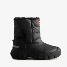 Big Kids Insulated Intrepid Snow Boot (Black)