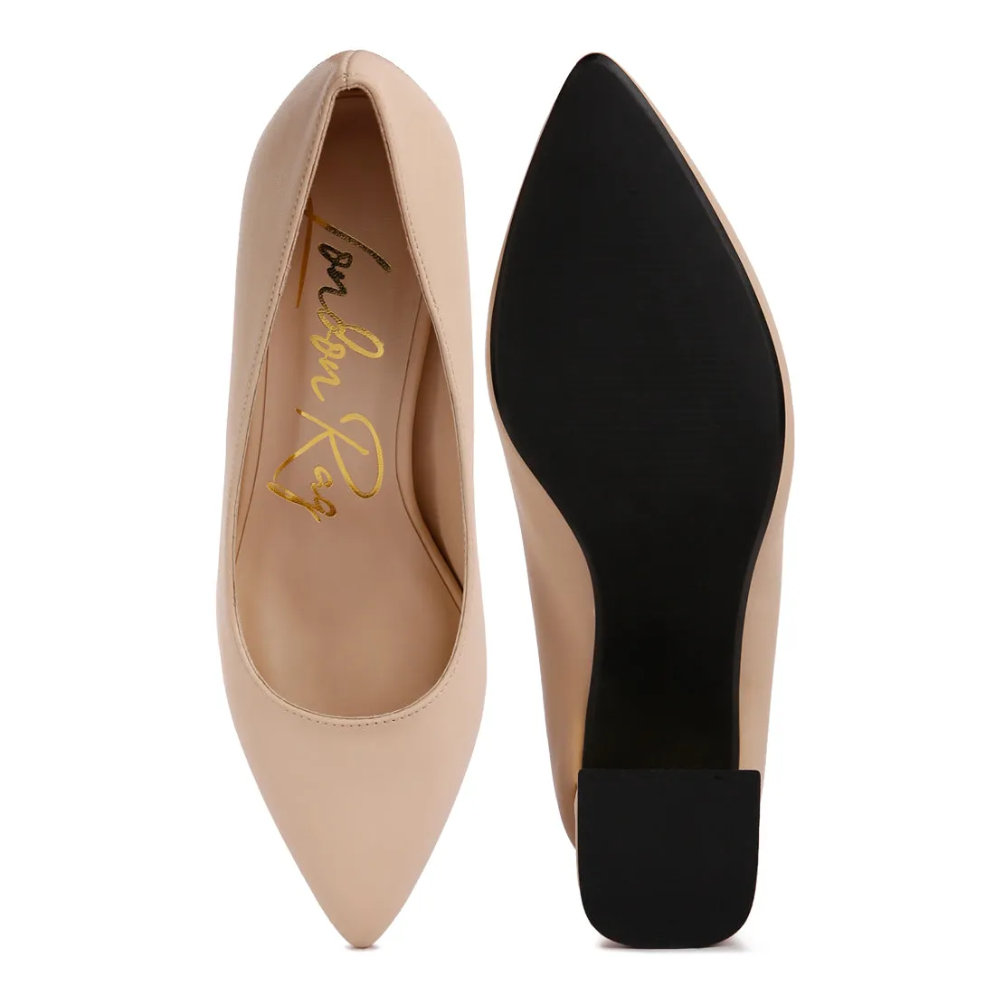 Block Heel Pumps
