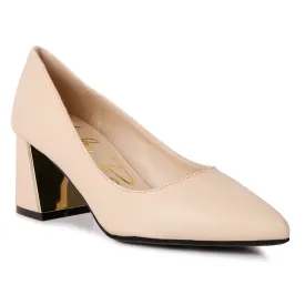 Block Heel Pumps