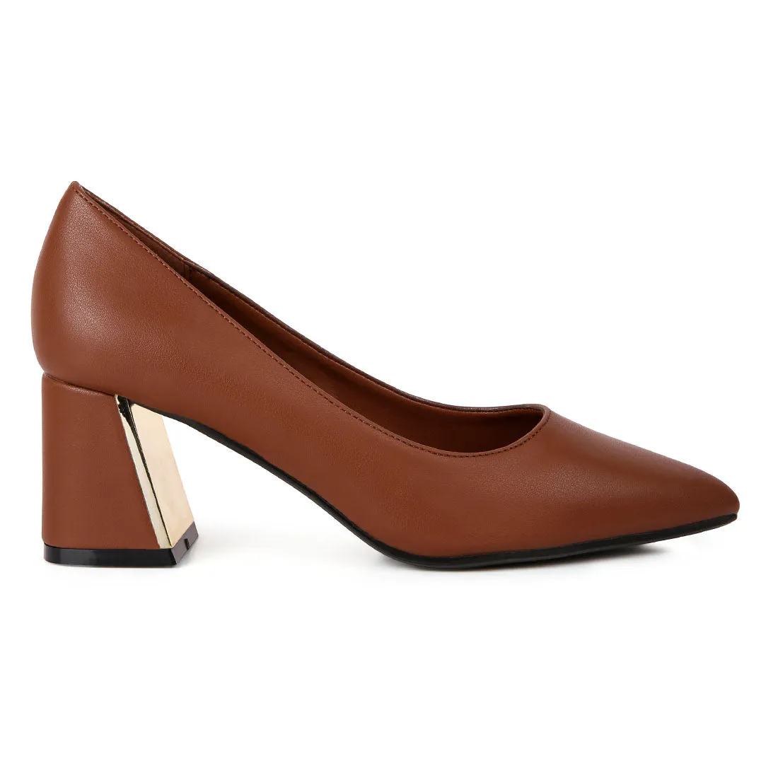 Block Heel Pumps