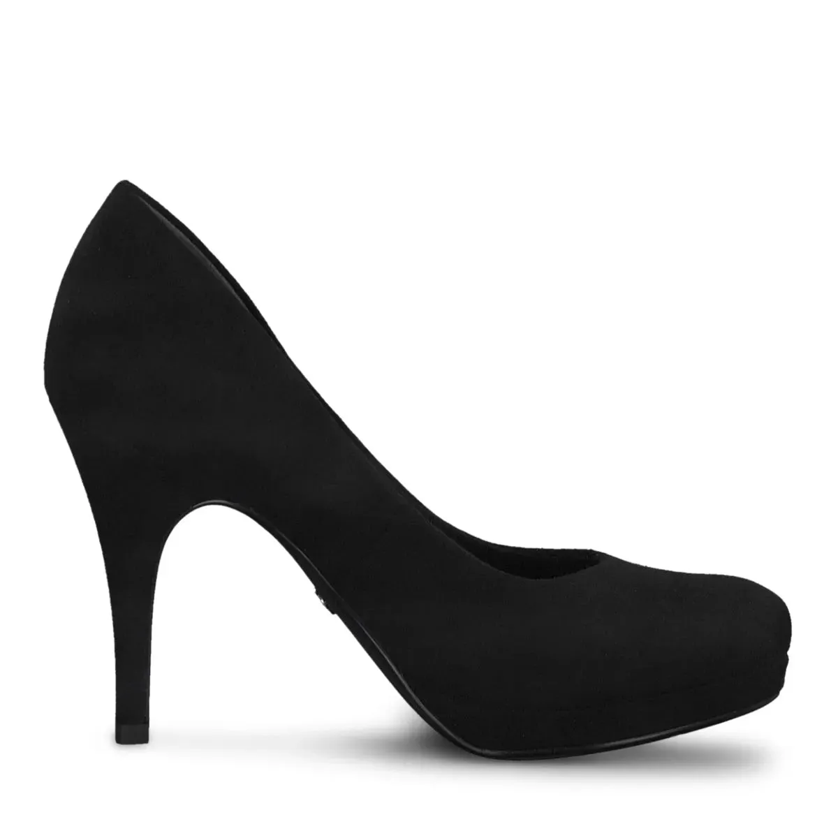 Classy Missy Black Faux Suede Pumps