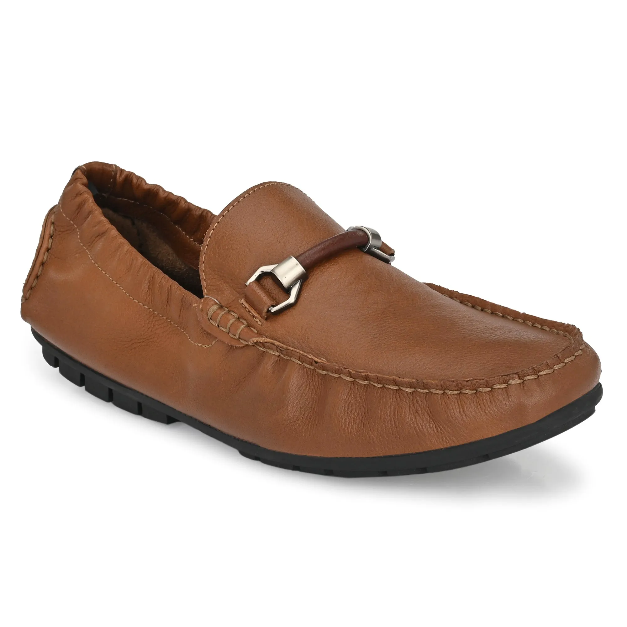 Egoss Buckled Casual Slip on Loafers For Men