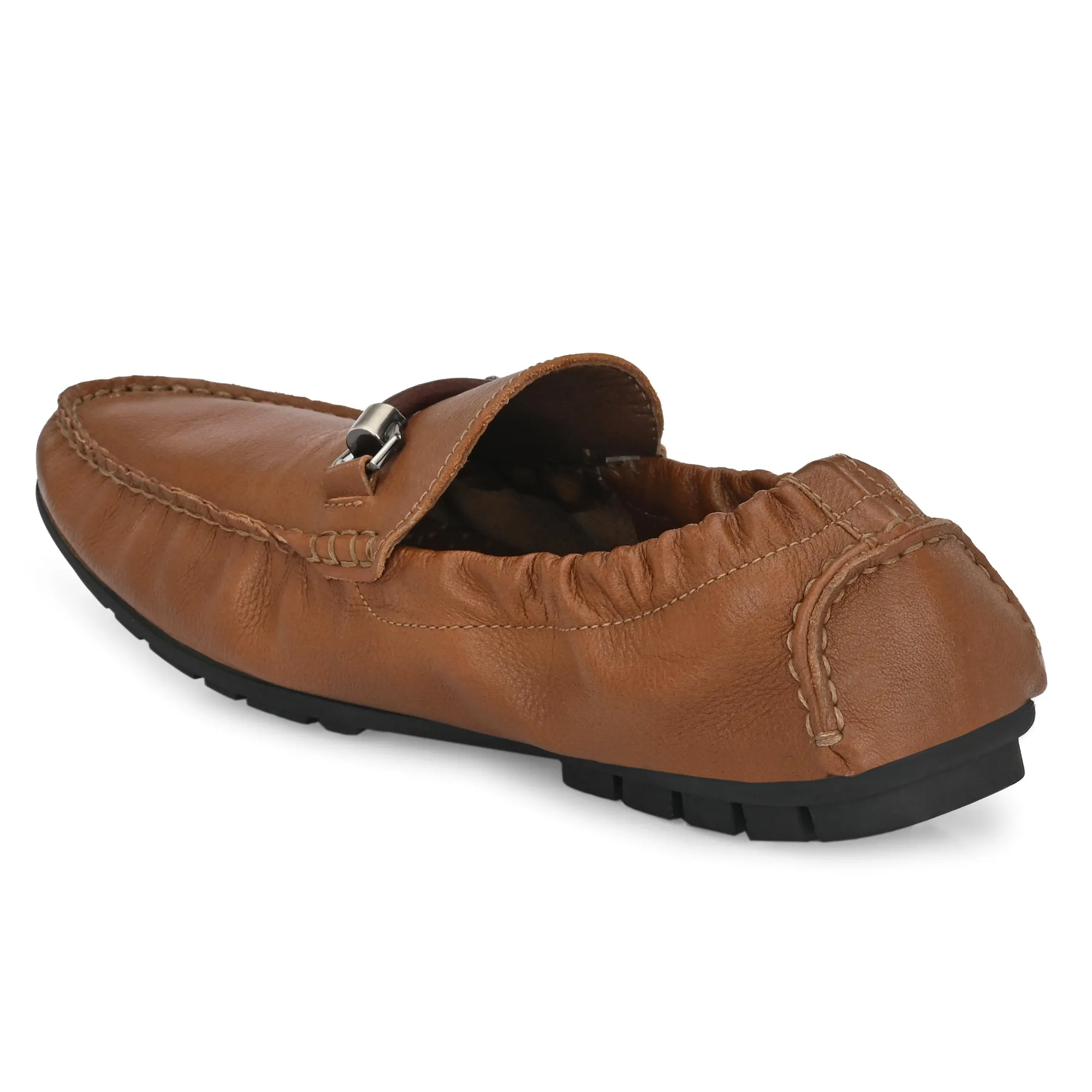 Egoss Buckled Casual Slip on Loafers For Men