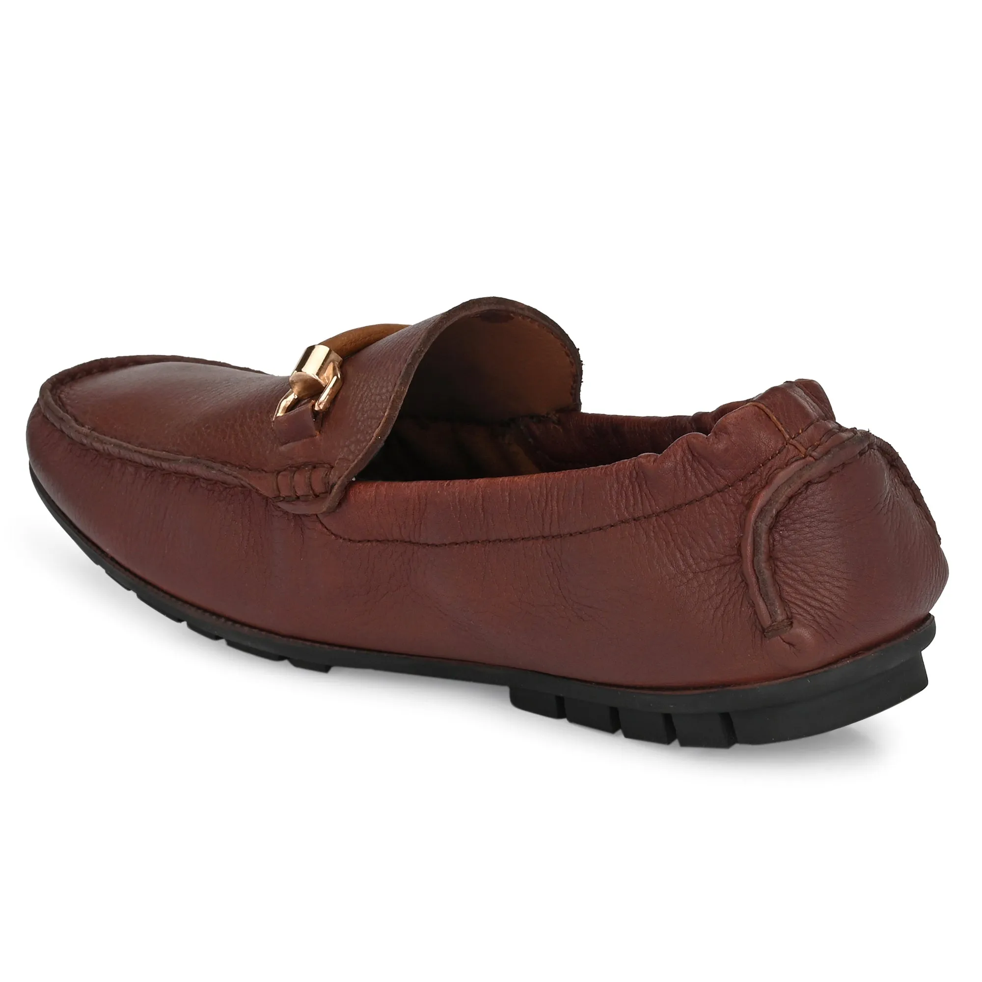 Egoss Buckled Casual Slip on Loafers For Men
