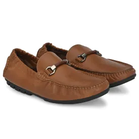Egoss Buckled Casual Slip on Loafers For Men