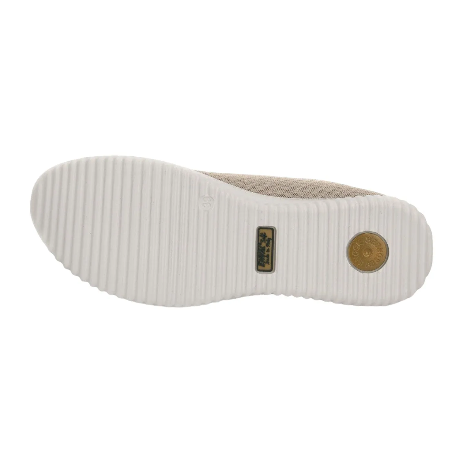 Enval Soft Slip on Donna in Tessuto Beige 42