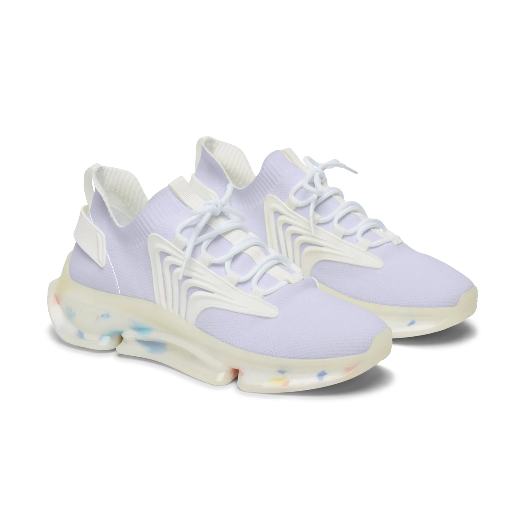 Lavender Women's Mesh Sneakers
