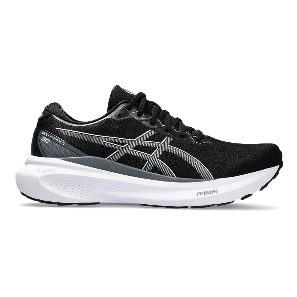 Men's Asics Gel-Kayano 30, Black/Sheet Rock, 9 2E Wide