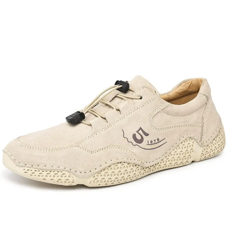 Men's Leather Breathable Sneakers