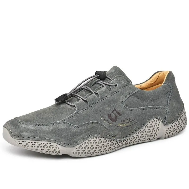 Men's Leather Breathable Sneakers