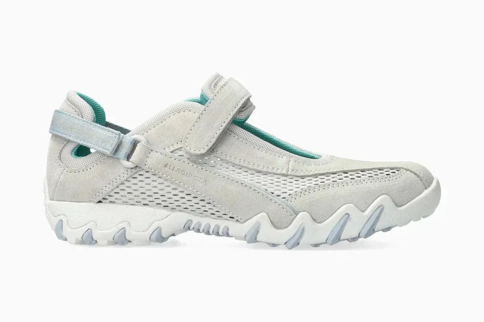 Mephisto All Rounder Women's Niro Shoes- Glacier Grey