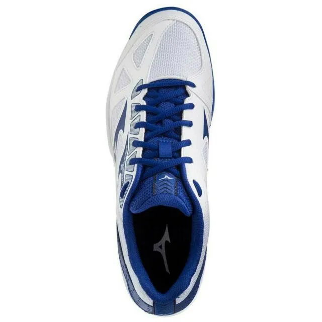 Mizuno Indoor Cyclone Speed 2 Court Trainers - White/Blue