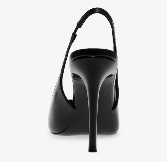 Patent Leather Slingback Stiletto Heel