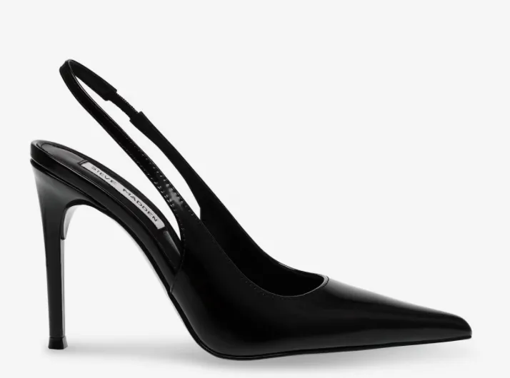 Patent Leather Slingback Stiletto Heel
