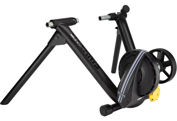 Saris M2 Wheel On Smart Bike Trainer