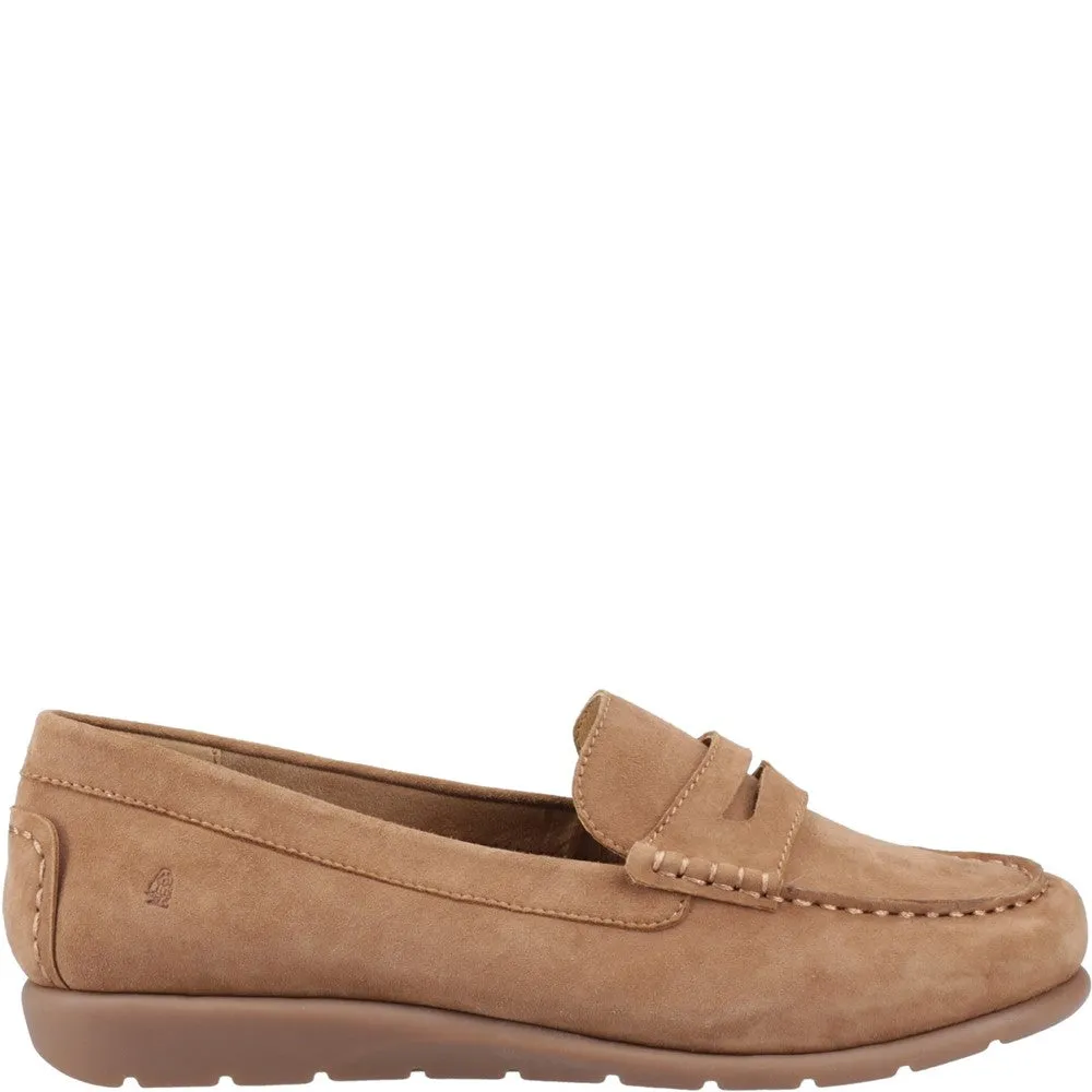 Tan Shelby Suede Loafers