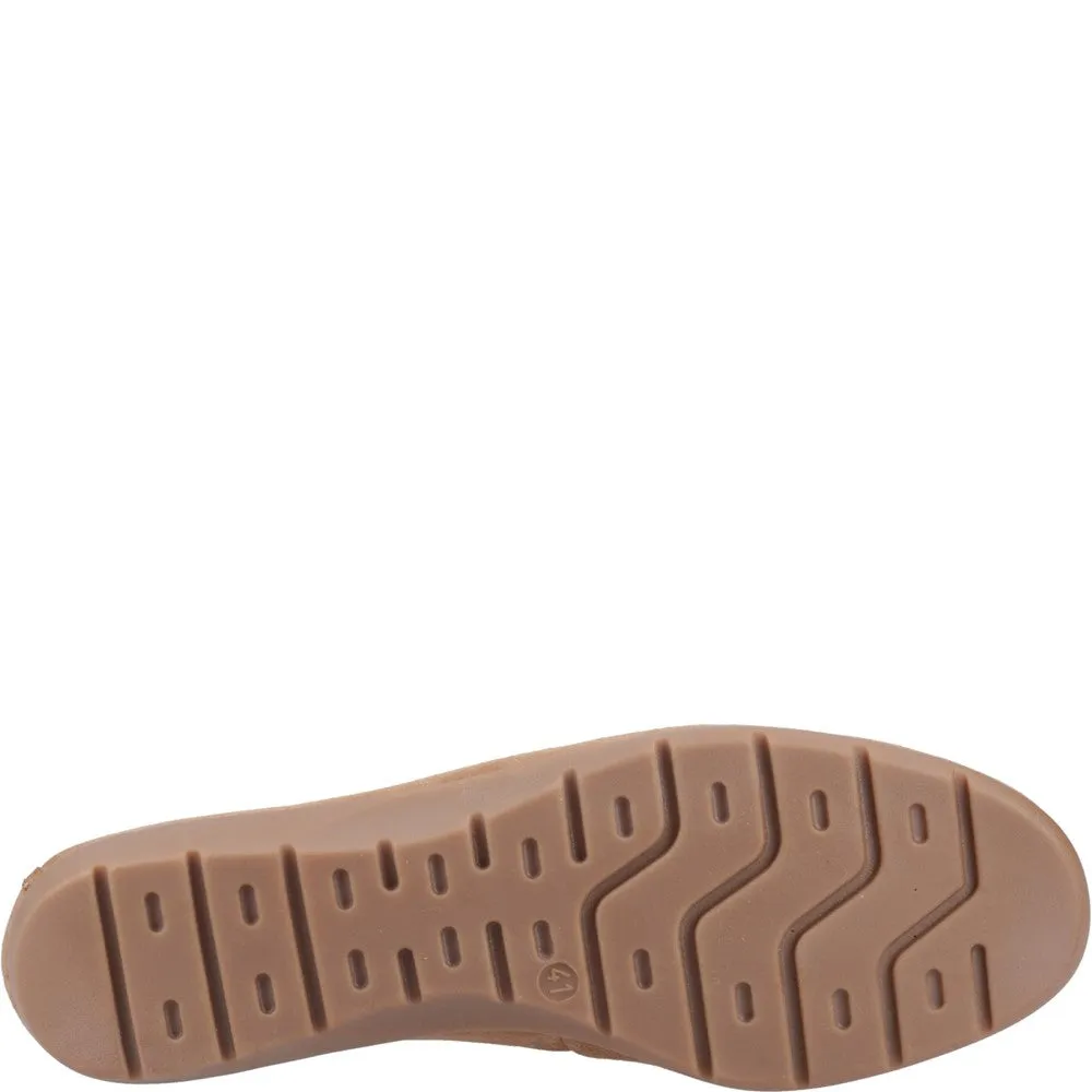 Tan Shelby Suede Loafers