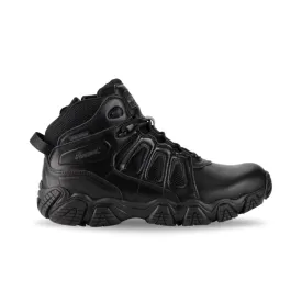 Thorogood Men's 804-6385 Crosstex Side Zip BBP Wtpf Safety Comp Toe Boot - Black